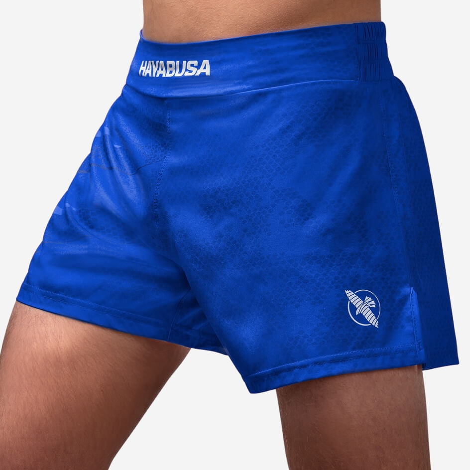 Hayabusa Arrow Kickboxing Shorts - Blue
