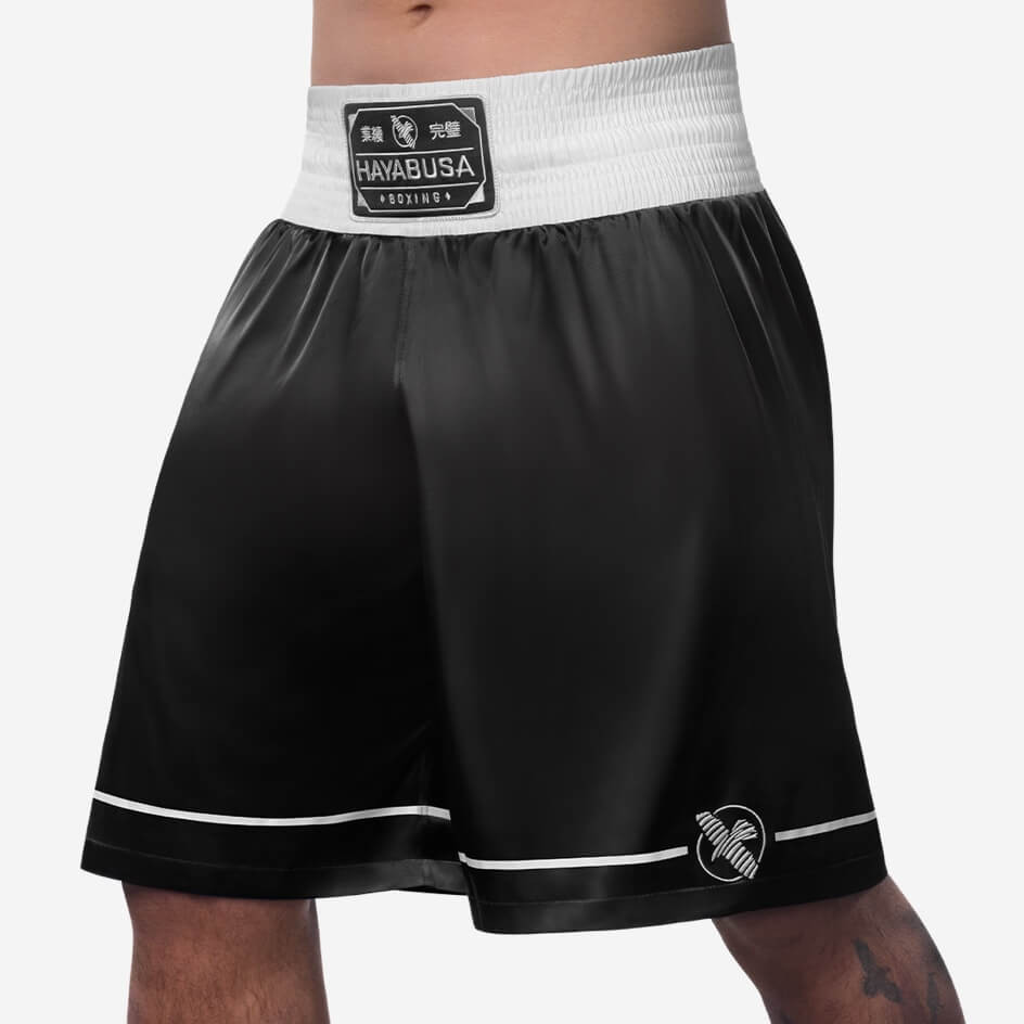 Hayabusa Pro Boxing Shorts - Black
