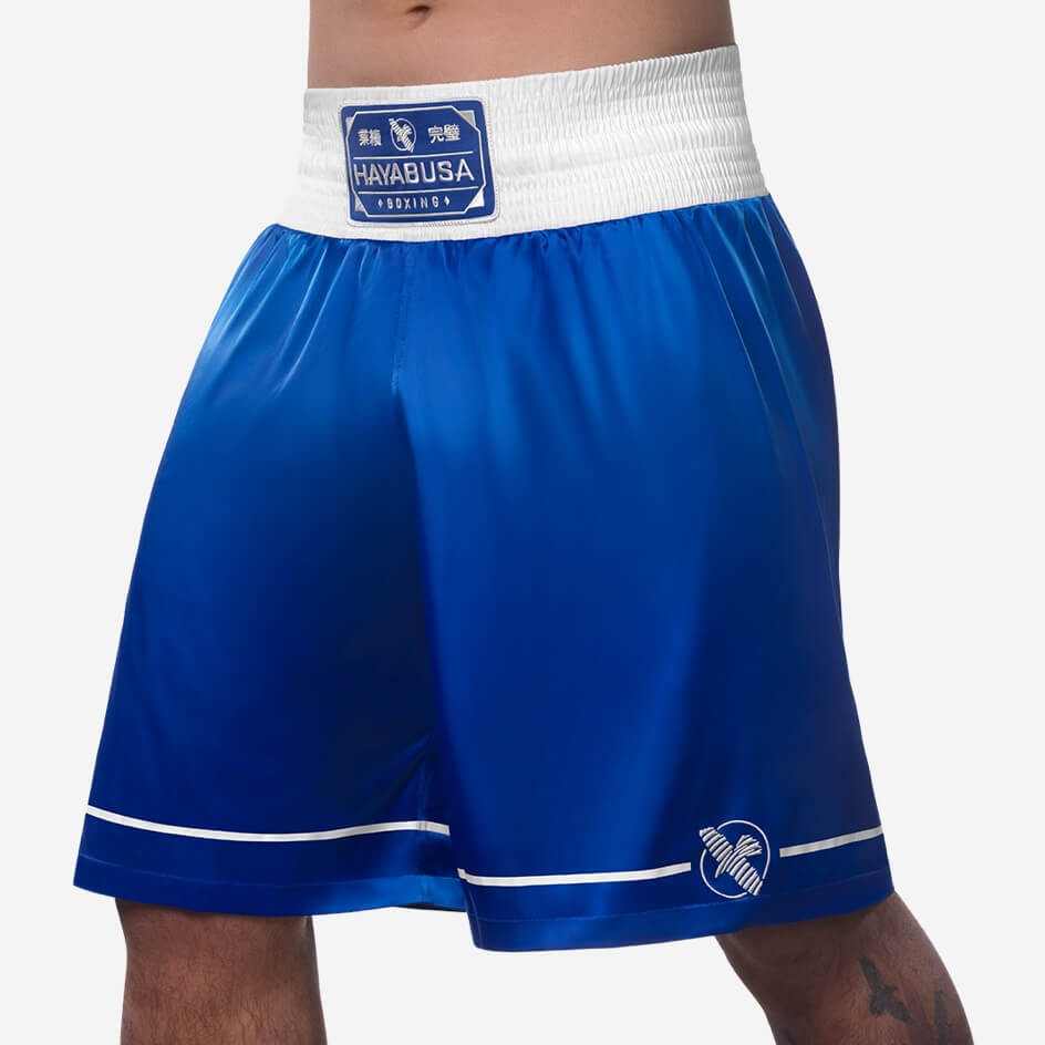 Hayabusa Pro Boxing Shorts - Blue
