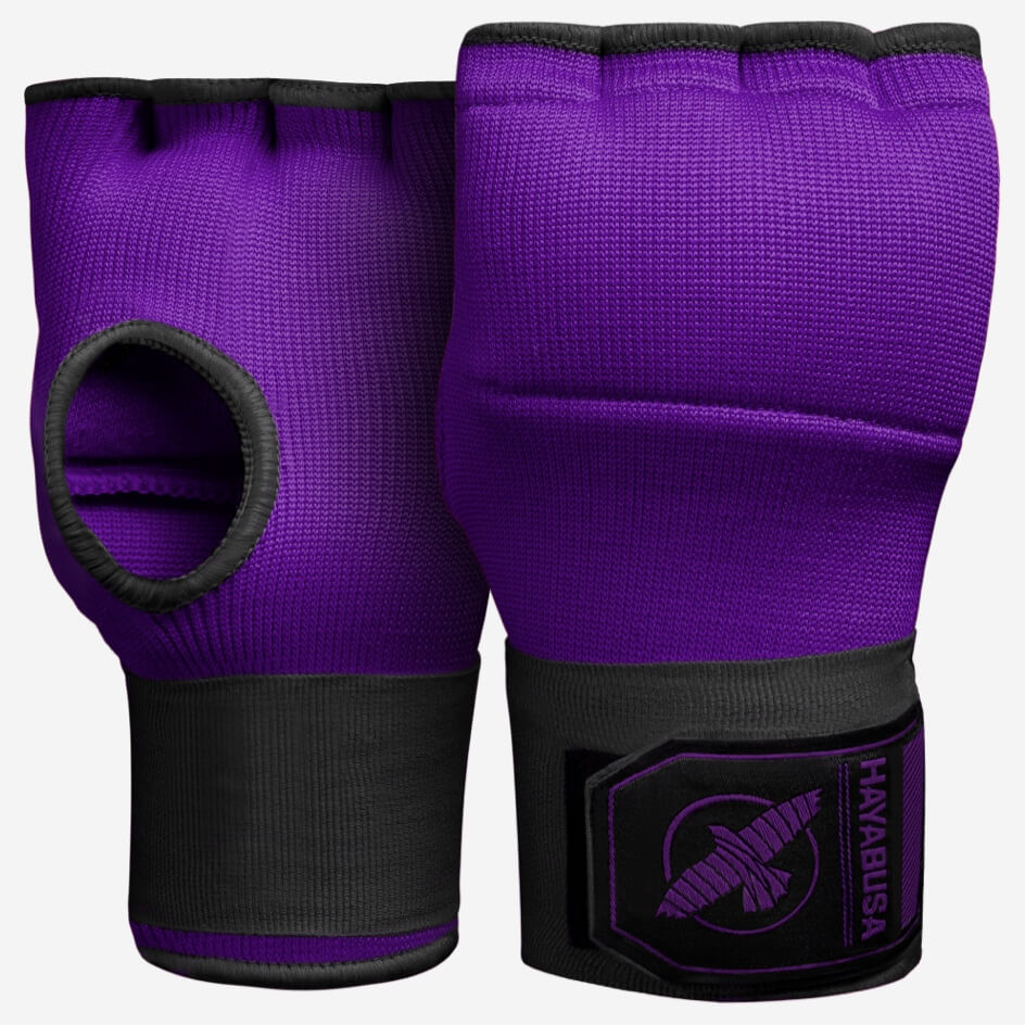 Hayabusa Quick Gel Handwraps - Purple / Black