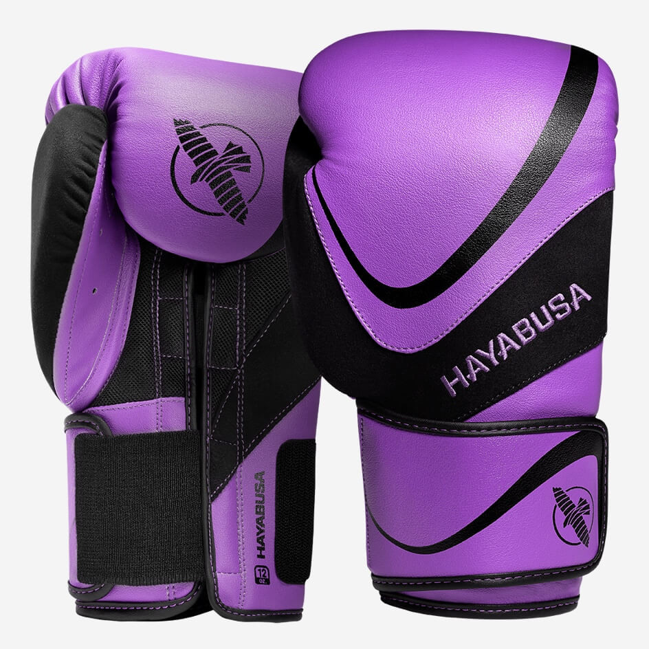 Hayabusa H5 Boxing Gloves - Purple / Black