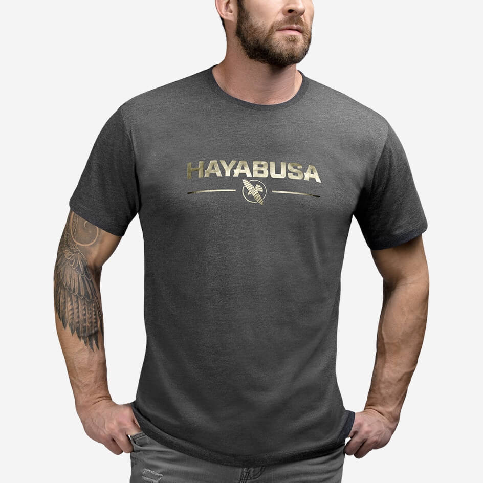 Hayabusa Metallic Logo T-Shirt - Black