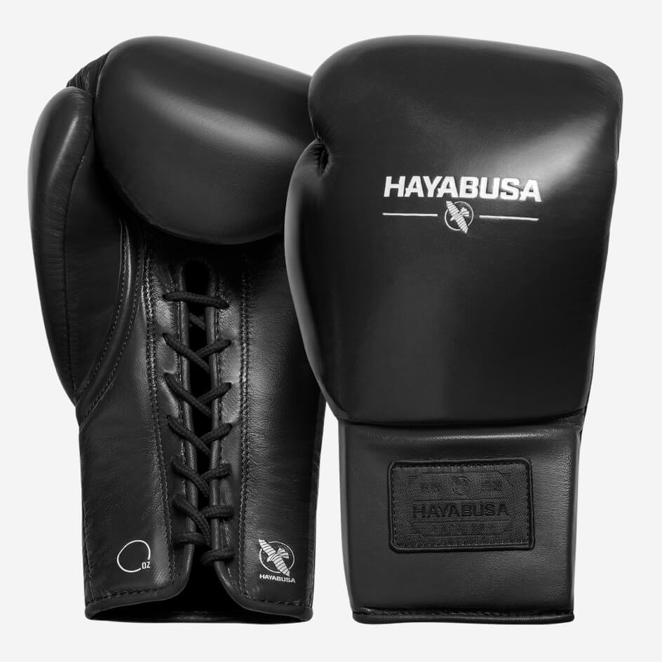 Hayabusa Pro Lace Boxing Gloves - Black