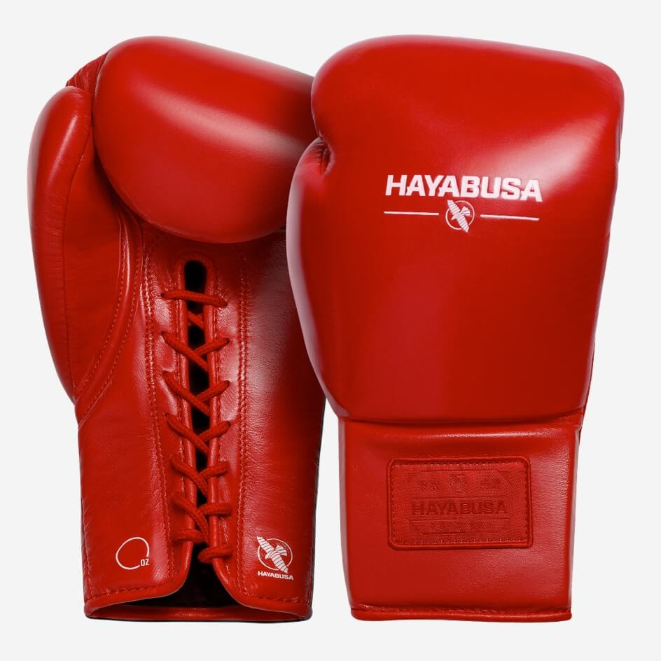 Hayabusa Pro Lace Boxing Gloves - Red