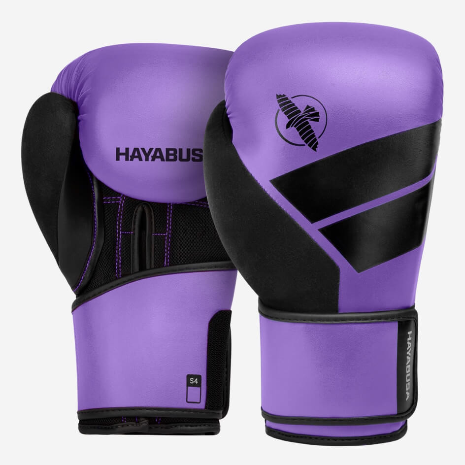 Hayabusa S4 Boxing Gloves - Purple