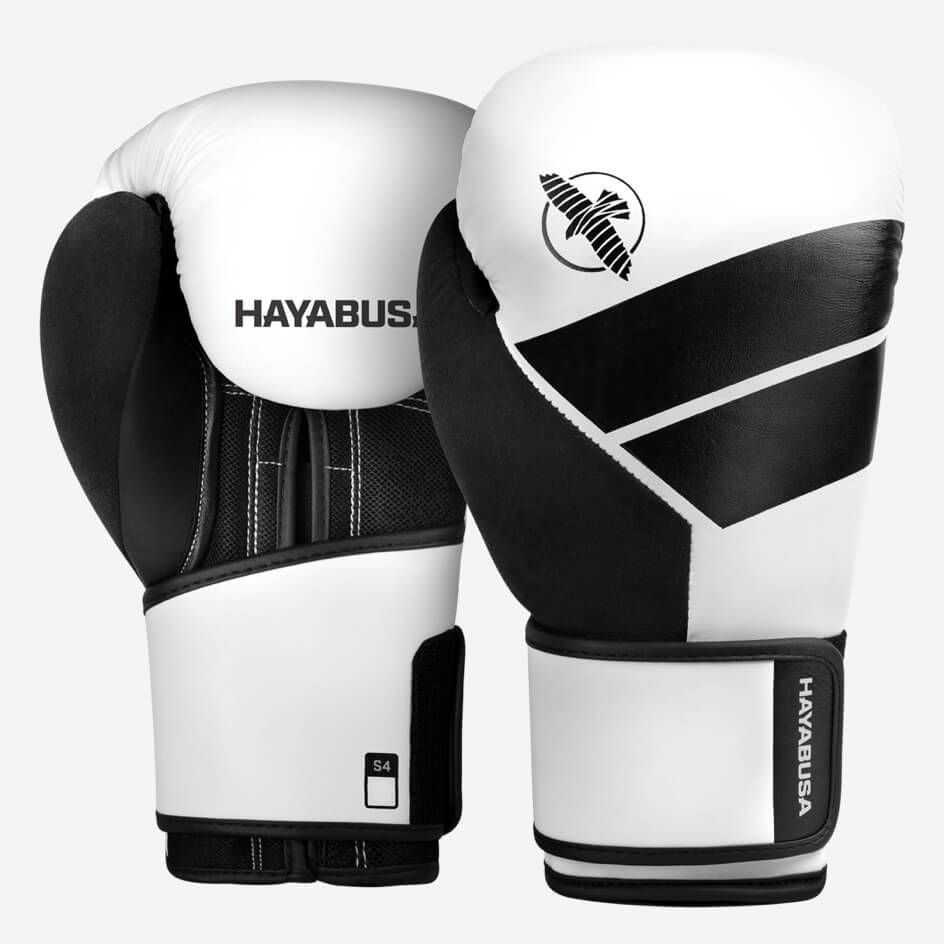 Hayabusa S4 Boxing Gloves - White
