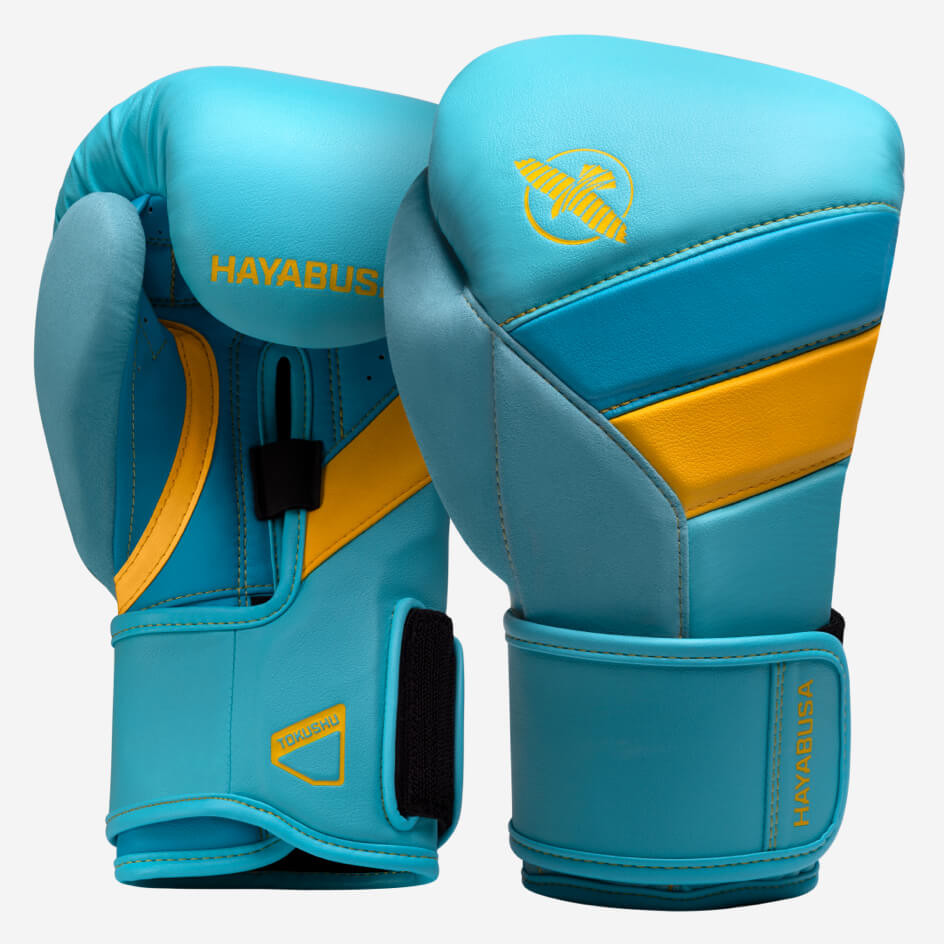 Hayabusa T3 Boxing Gloves - Blue / Yellow