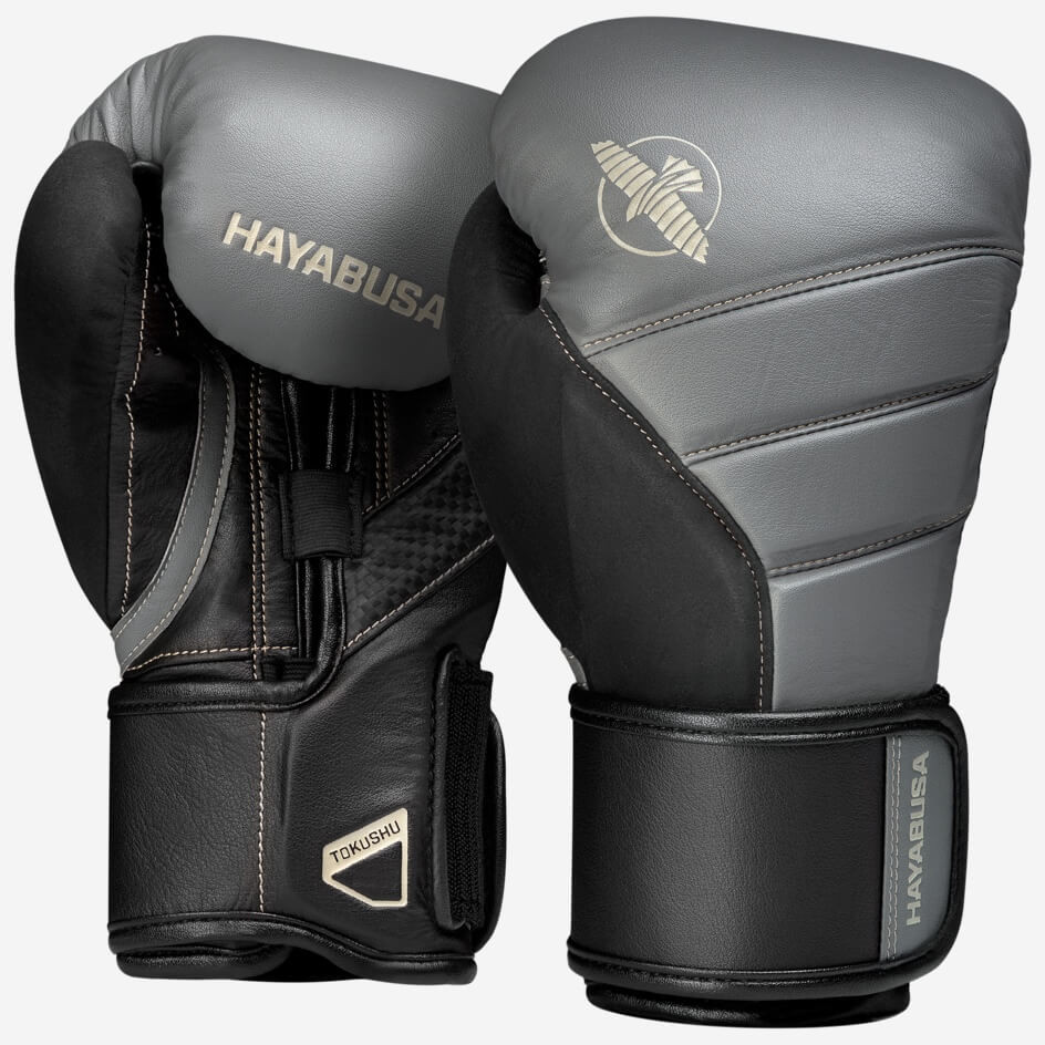 Hayabusa T3 Boxing Gloves - Charcoal / Black