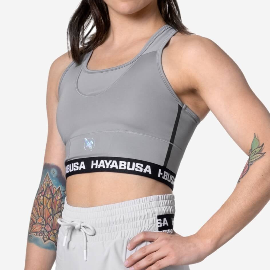 Hayabusa Women’s Crossback Sports Bra - Grey